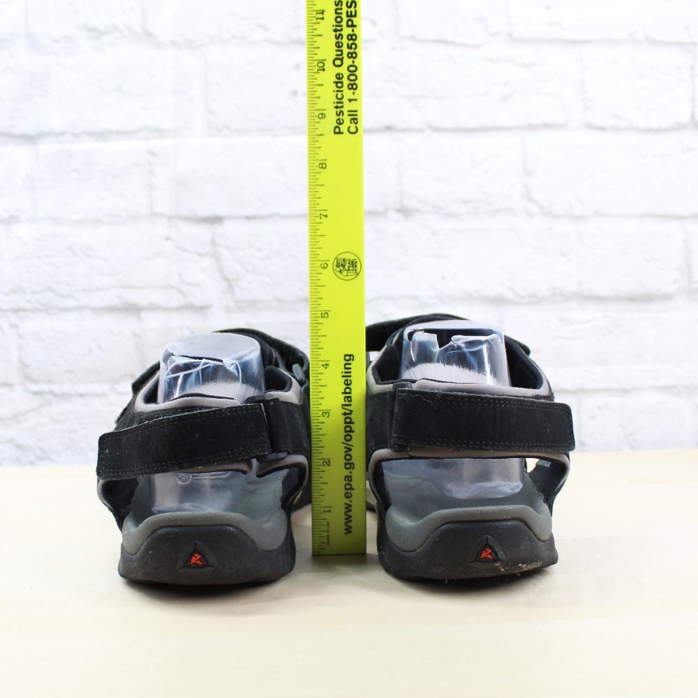 Ecco Women's Receptor Yucatan Black Suede Waterproof Hiking Sport Sandals 10.5 - Picture 8 of 9